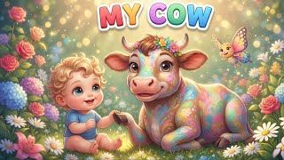 My Cow - The Sweetest and Most Lovable Kids Nursery Rhyme | Cute Animal Poem screenshot 2