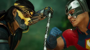 Mortal Kombat 1 - Takeda vs Peacemaker | All Intro/Interaction Dialogues