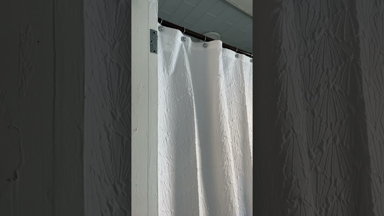 Nice shower curtain for few bucks