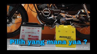 Aki motor murah cuma 100rb  # Unboxing battery Tunder