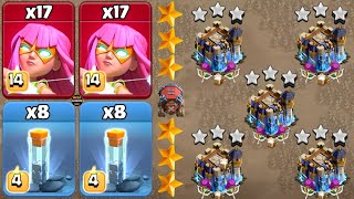 Th18 New Attack Strategy Super Archer With Totem Spell Clash Of Clans