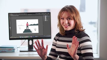 Graphic designer using Clockk for her time tracking - ad