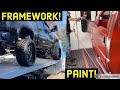 Paint work on our F550 | DannyTV Collab on the GMC Sierra Build!