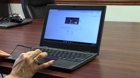 AGASD: How to power up and log into your Chromebook