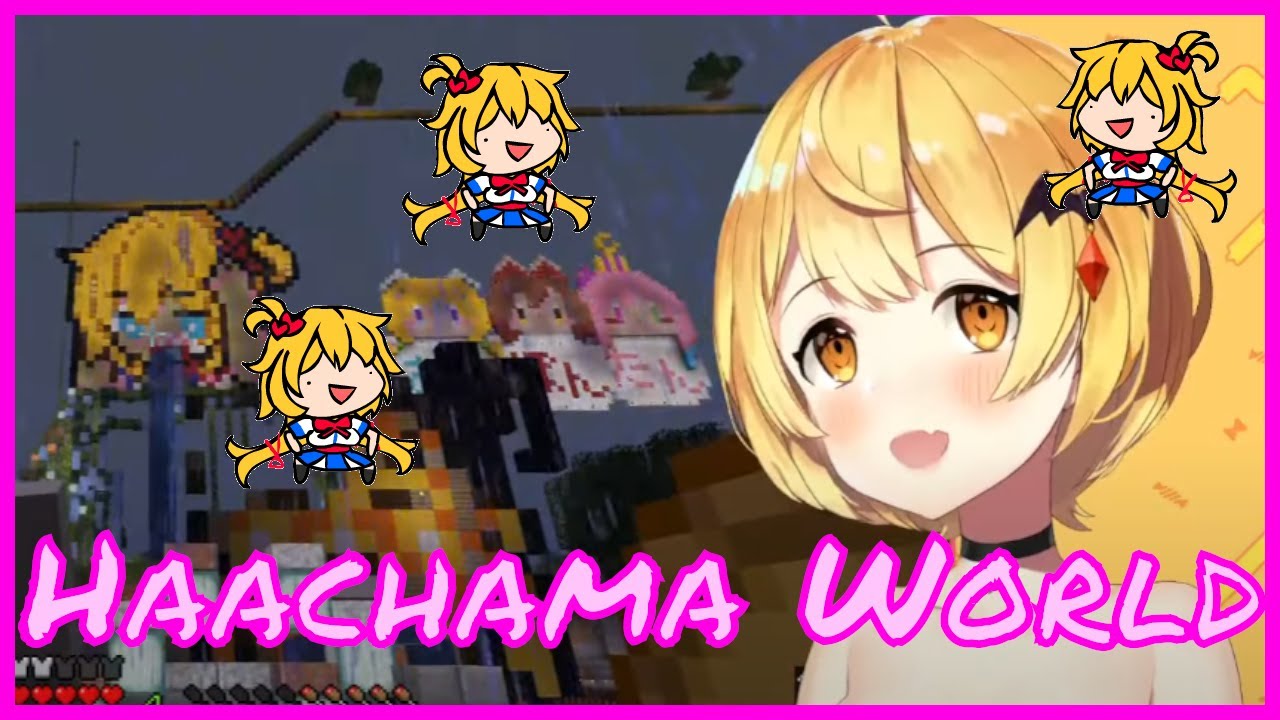 Halflos Mel in a Haachama World [Hololive, Minecraft]