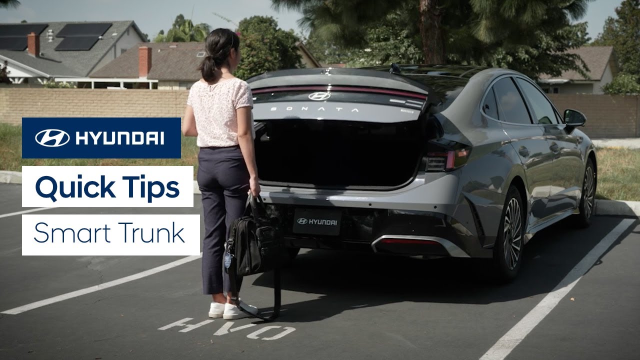 Quick Tips: Smart Trunk | Hyundai