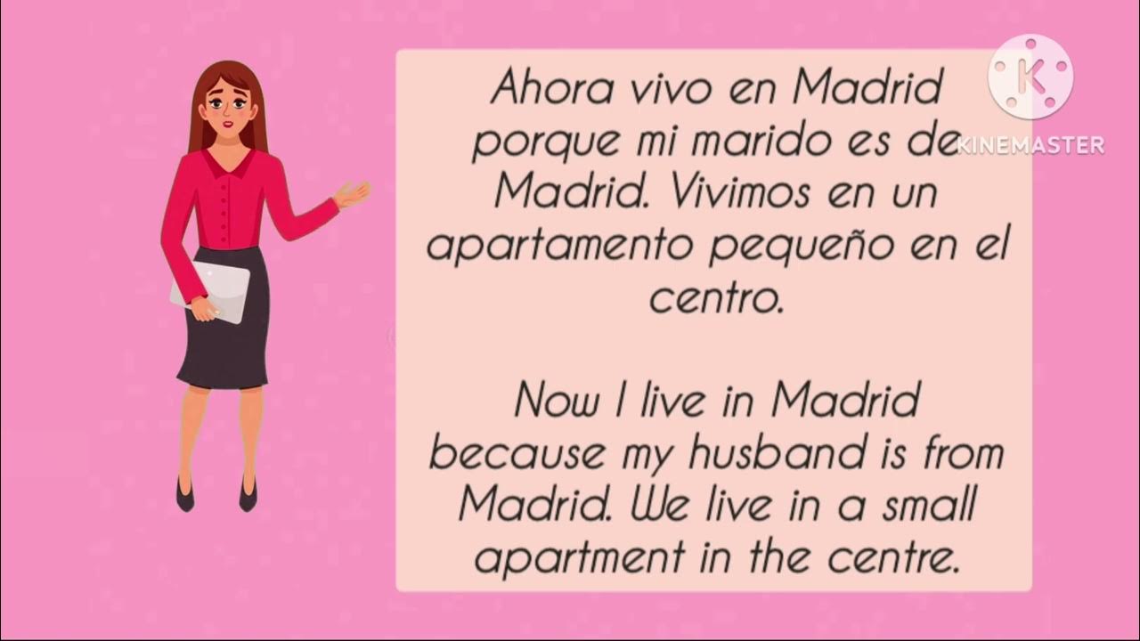 Spanish to English text /Texto del español al inglés (1) YouTube