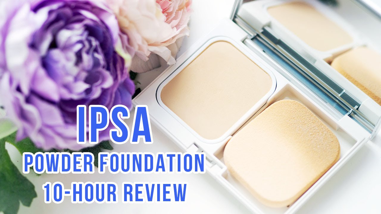 測試一天: IPSA POWDER FOUNDATION 磁石透光粉餅 | 中文字幕