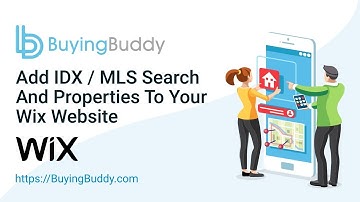 Add IDX MLS to your Wix Real Estate Website with Buying Buddy Wix Real Estate App