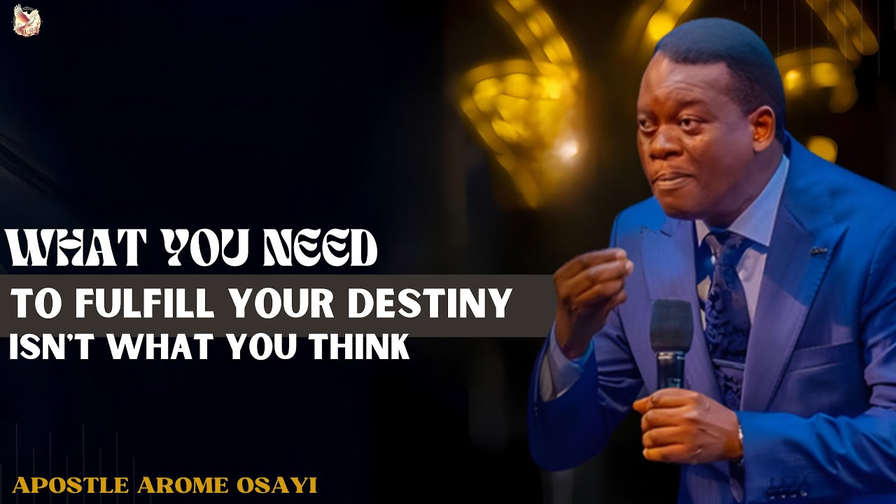 What You Need To Fulfill Your Destiny Isn't What You Think - YouTube