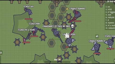 AE86 and Revival Mod V4 VS. Entire Server *2vs10* (MooMoo.io Best Hacks)