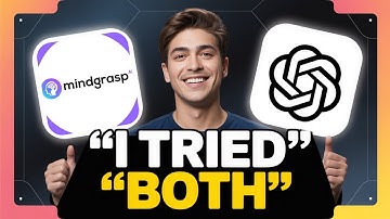 Mindgrasp AI vs. ChatGPT vergelijking 2025 | Beste AI-chatbotplatform voor productiviteit