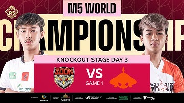 (FIL) M5 Knockouts Day 3 | SYS vs BG | Game 1