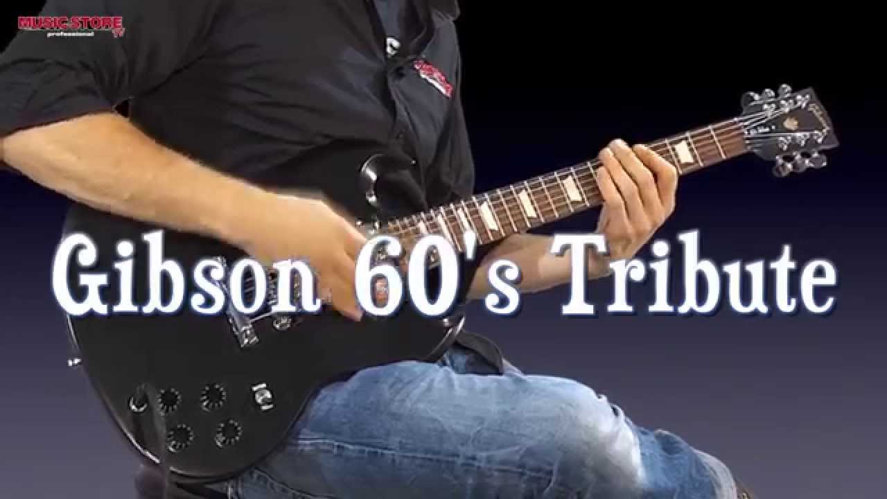 Gibson 60's Tribute SG E-Gitarre made in USA - YouTube