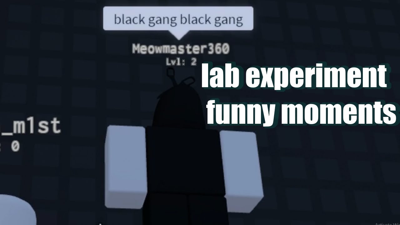 ROBLOX Lab Experiment Random + Funny Moments