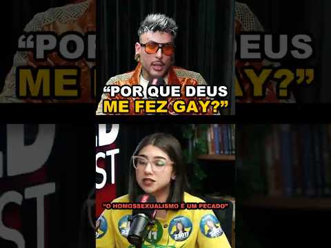 «Então eu deveria ser um ser solitário?» — o bruxo x a católica sobre fé 🔥 #Shorts