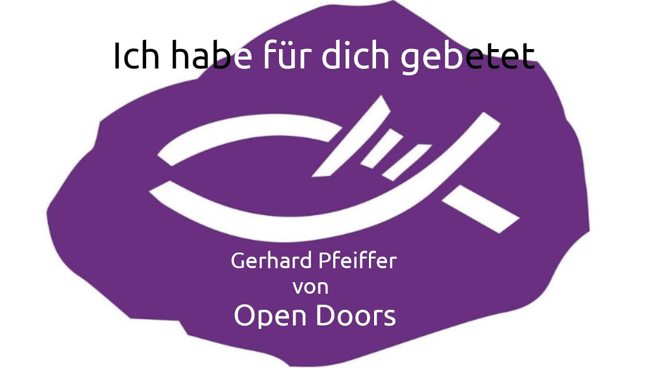 Ich habe für dich gebetet - Predigt vom 30.10.2022 - YouTube