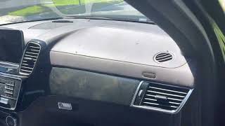 Mercedes Benz 2018 GLS 450 Wheel Lock Key Location