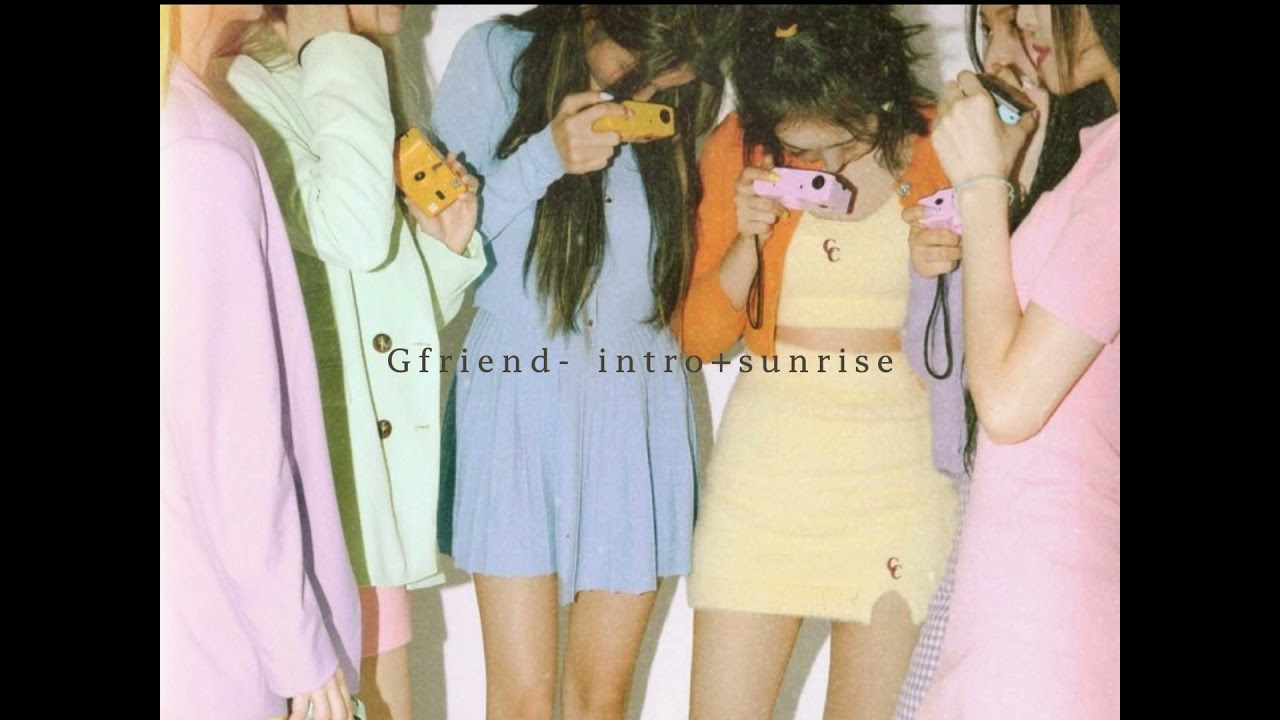 Gfriend- intro + sunrise  ( award show perf. concept )