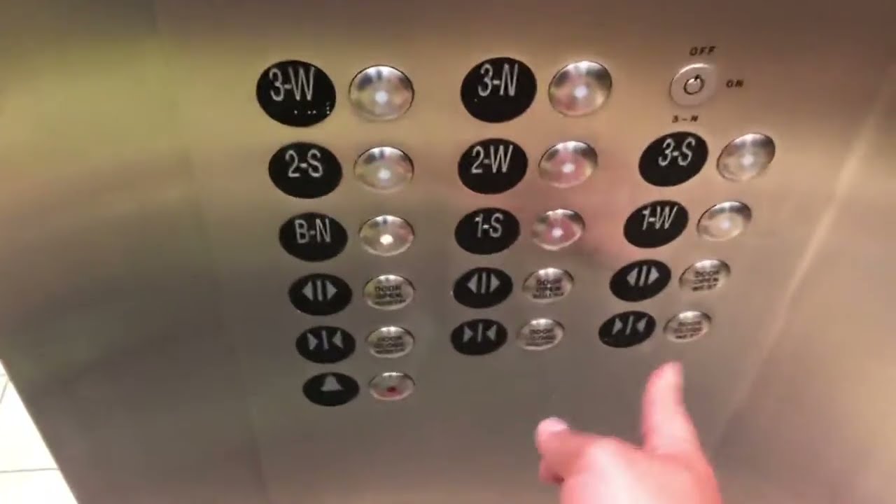 The Elevator With THREE Doors @ Benedict/Mezes Hall, UT Austin, Austin TX