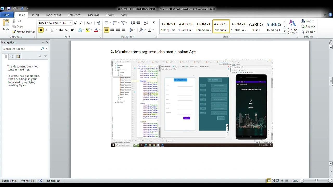UTS MOBILE PROGRAMMING YouTube