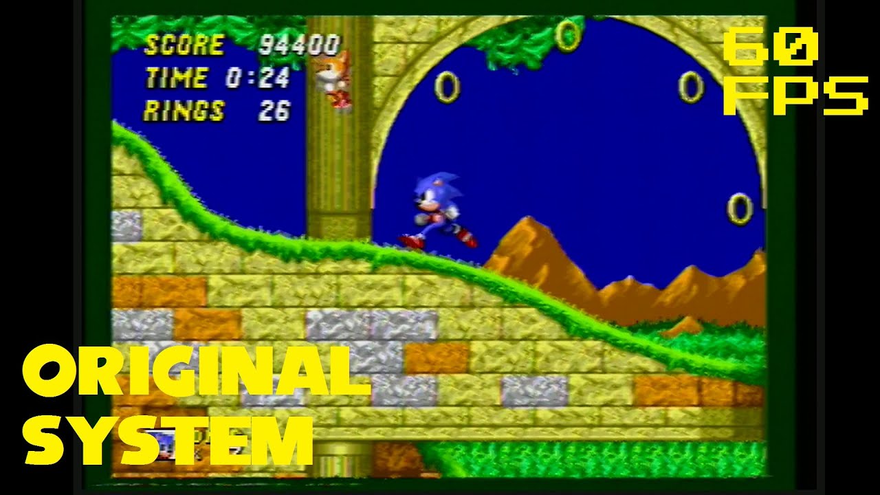 3. (60 FPS Genesis) Aquatic Ruin Zone Sonic the Hedgehog 2 YouTube