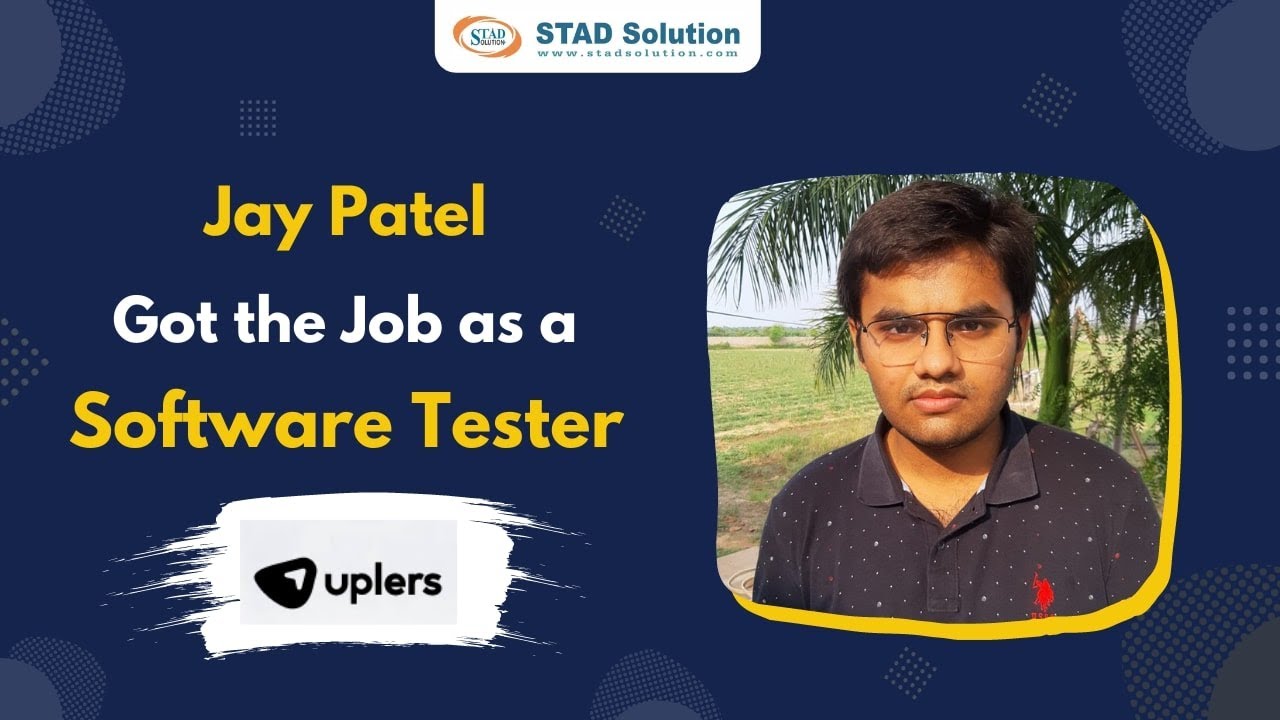 Jay Patel's Review for Online Software Testing Training from STAD Solution