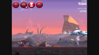 Angry Birds Star Wars 2 Level P2-20 - Escape To Tatooine 3 Stars Walkthrough