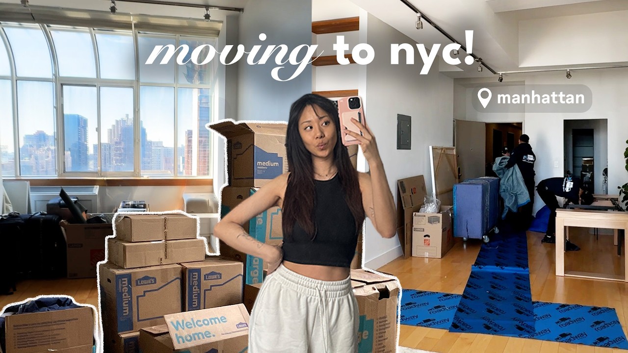 moving into my *dream* NYC apartment!