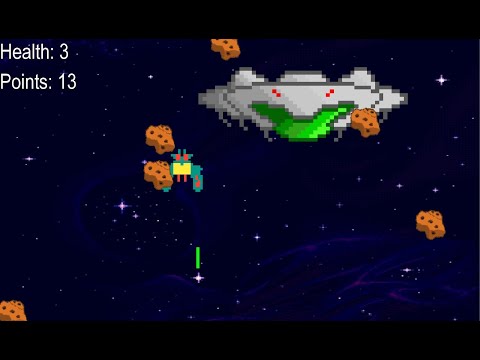 Space Shooter Game I Programmed In Python Using Pygame