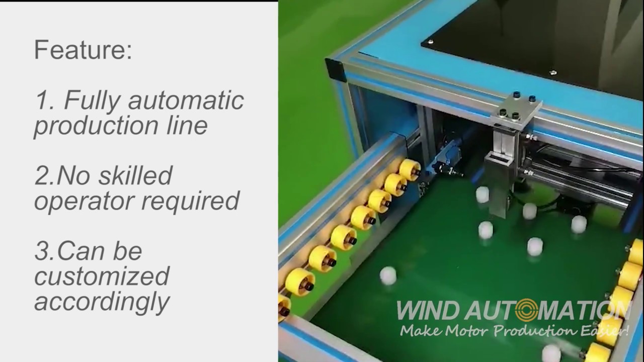 Fully automatic production assembly line for Table lag-------Wind ...