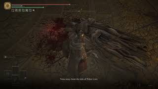 Elden Ring - Talking to Morgott after defeating him