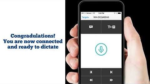 Dragon PowerMic Mobile Setup Instructions