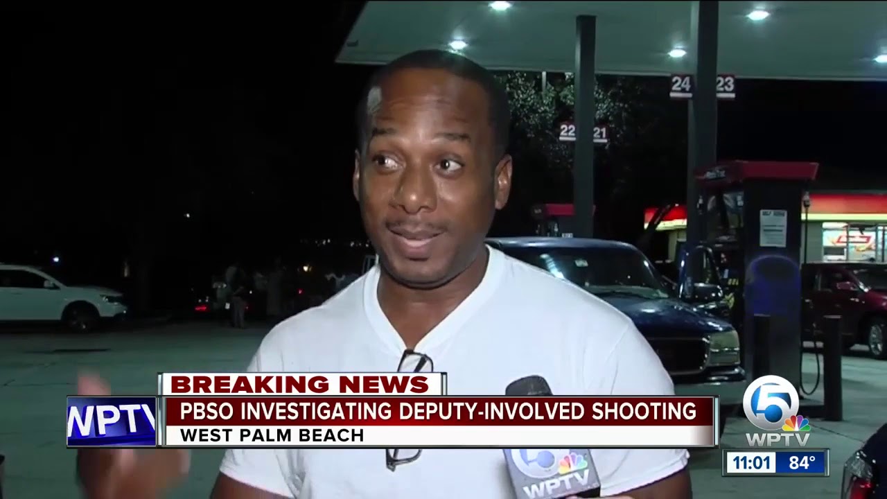 PBSO investigating deputy-involved shooting in West Palm Beach - YouTube