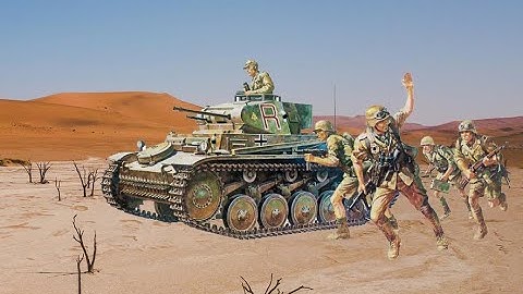 Building Tamiya 1:35 SdKfz 121 / Panzer II DAK / Part 1