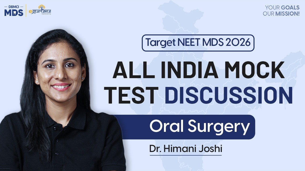 Oral Surgery || All India Mock Test Discussion