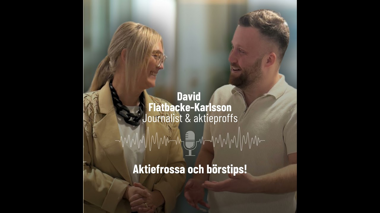 51. Aktiefrossa och börstips med David Flatbacke-Karlsson