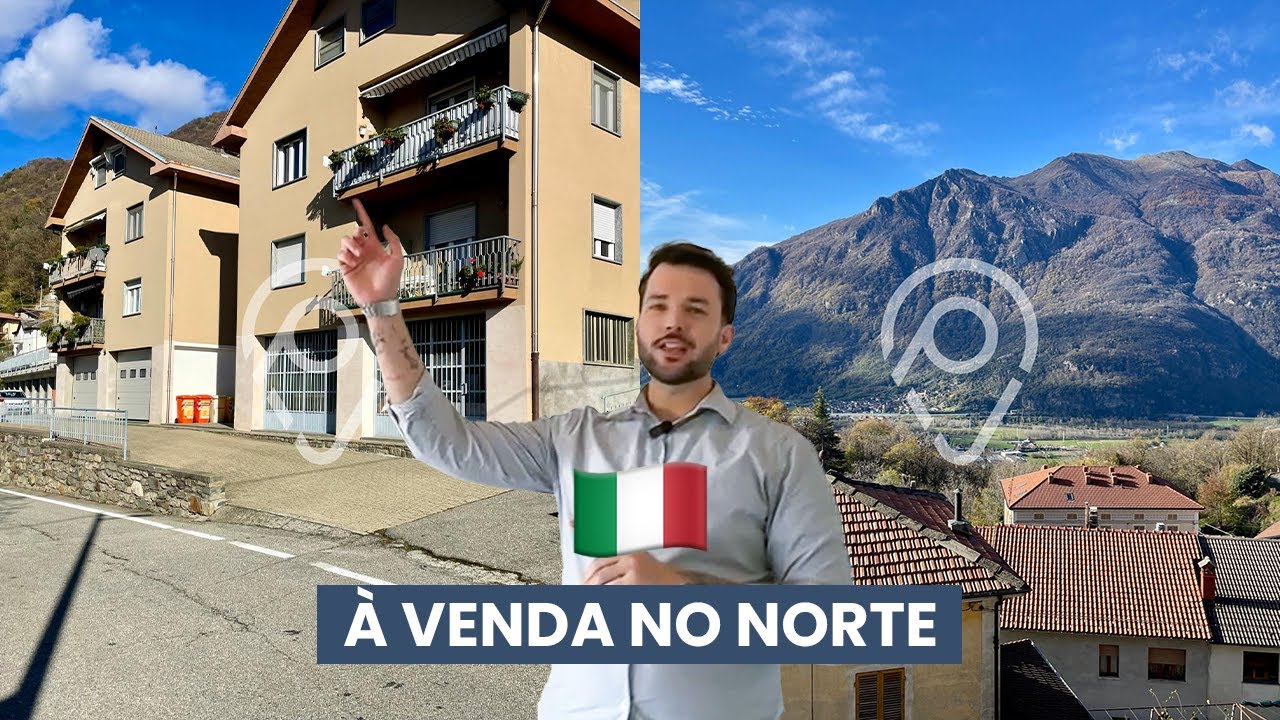 Apartamento na Itália 100% REFORMADO com Vista dos Alpes. O PREÇO?