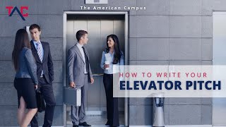 What is an Elevator Pitch? How to Write an Elevator Pitch to Build Your Personal Brand
