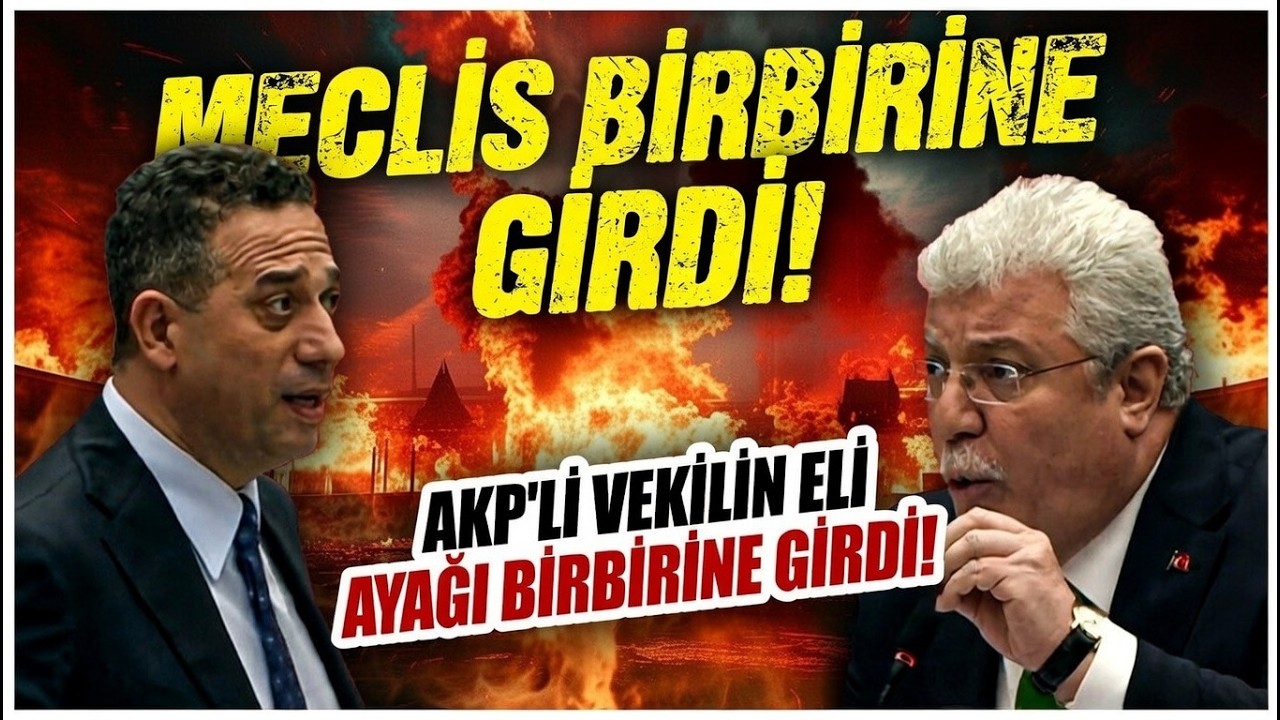MECLİS KARIŞTI! Ali Mahir Başarır Öyle Bir Şey Söyledi Ki AKP'li İsim Çıldırdı!