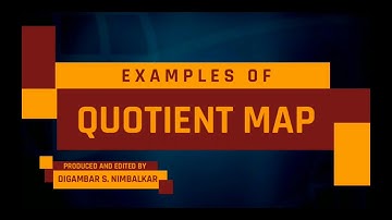 Example of quotient map | Closed map | Continuous function