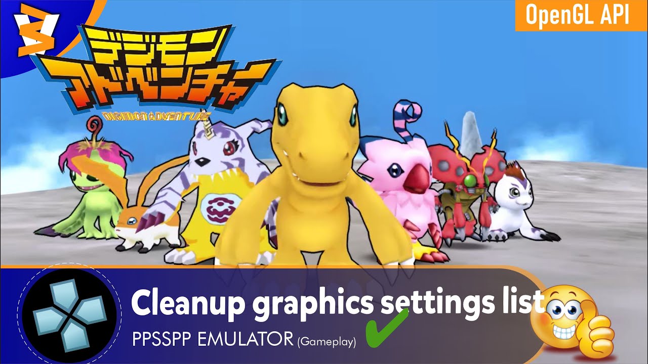 PPSSPP 1.13.2-2051- Digimon Adventure (OpenGL/ReShade)