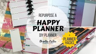 Repurpose a Happy Planner | DIY Planner