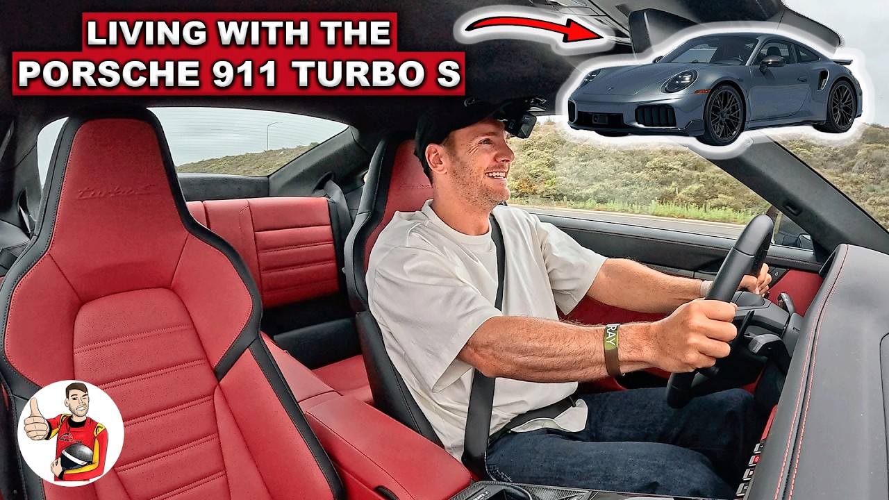 YouTube thumbnail for “What It's Like to LIVE with a 2026 Porsche 911 Turbo S (POV)” by MilesPerHr