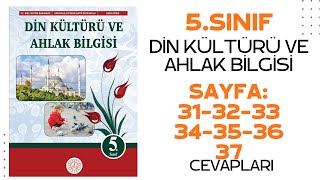 5. Sınıf Din Kültürü MEB Kitabı (Sayfa 31, 32, 33, 34, 35, 36, 37) Tüm Cevaplar ✍️✨