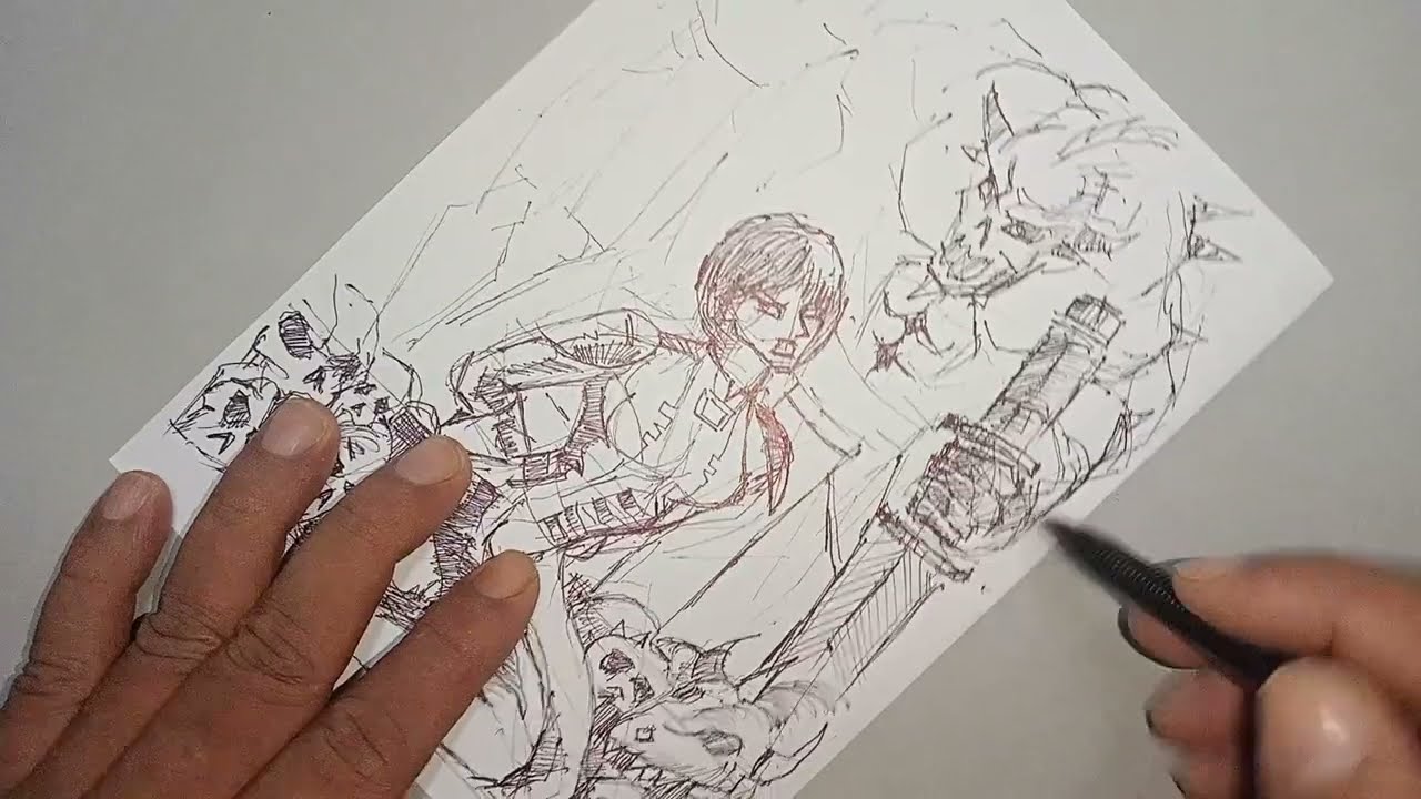 menggambar fantasy art ( space girl)