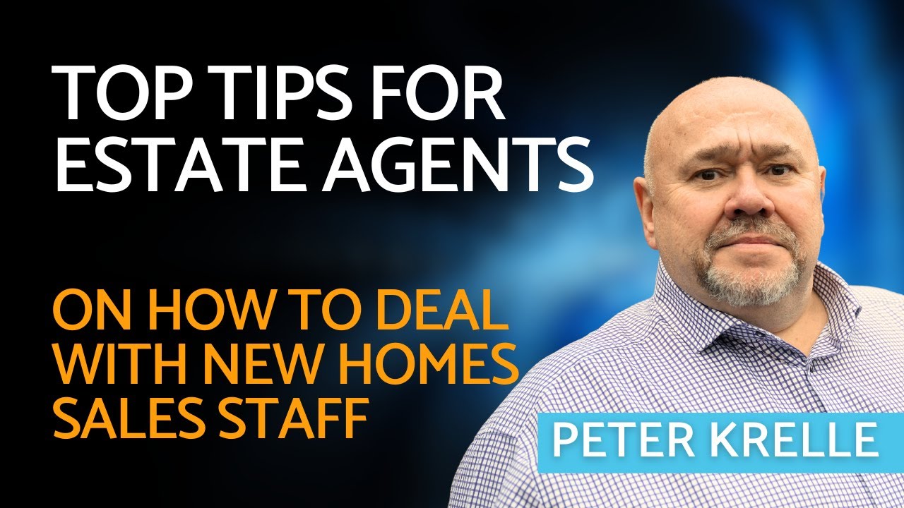 How do you deal with new homes sales staff