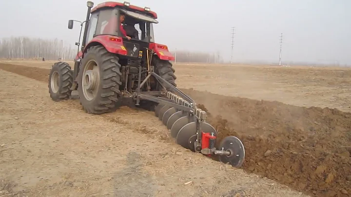 Powerful Disc Plough for tillage on dry land - DayDayNews