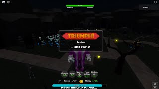 Roblox:Tower Defense Command Halloween Event solo