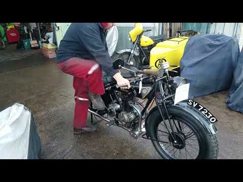 1925 Rudge Four 500cc at Andy Tiernans #08349RUW